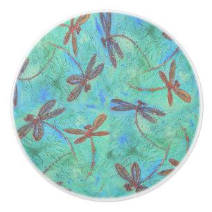 Dragonfly-Tanz Keramikknauf