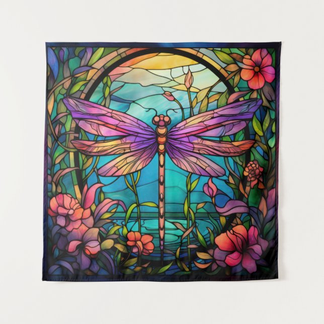 Dragonfly Tapestry Wandteppich (Vorderseite)