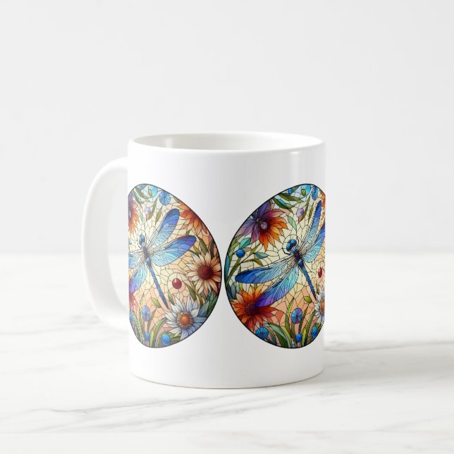 Dragonfly-Tasse Kaffeetasse (Vorderseite Links)