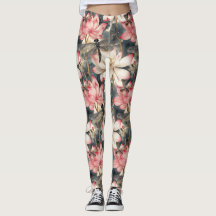 Dragonfly und Light Pink Lotus Design