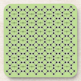 Dragonfly - Untersetzer aus grünem Kunststoff - Se