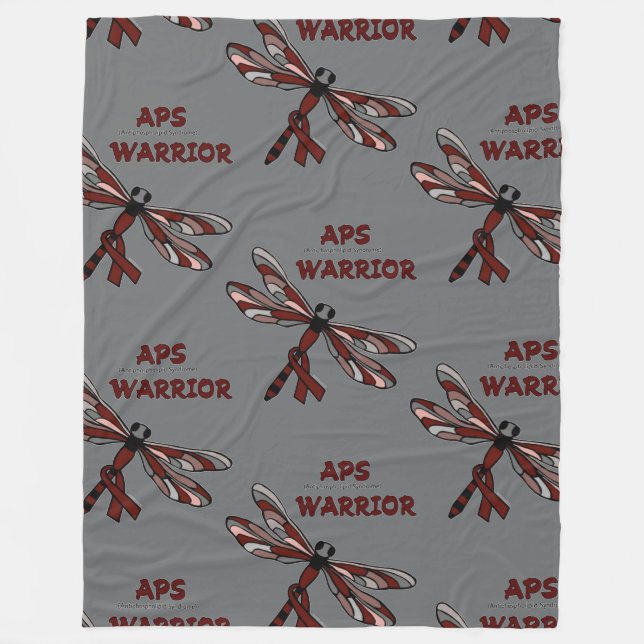 Dragonfly/Warrior...APS Fleece Blanket (Vorderseite)
