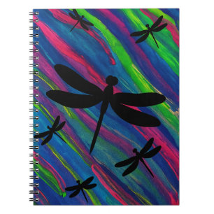 Dragonfly Watercolor Notizblock