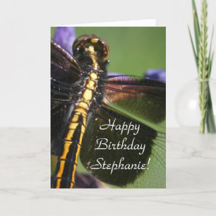 Dragonfly Wings Karte