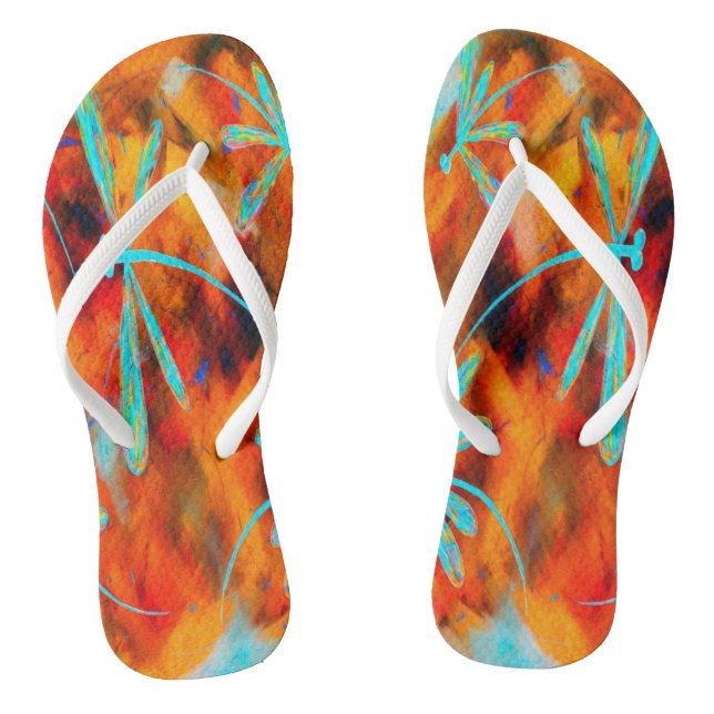 Dragonfly-Wüste Flit Flip Flops (Fußbett)