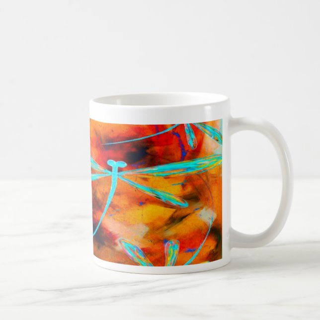 Dragonfly-Wüste Flit Kaffeetasse (Rechts)