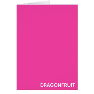 Dragonfruit pink color