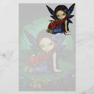 "Dragonling Briefpapier des Garten-I"