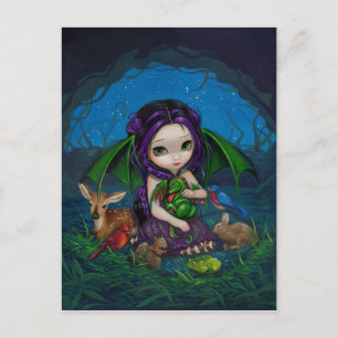 "Dragonling Garden III" Postkarte