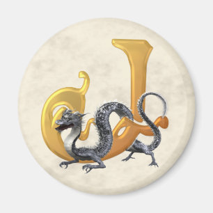 Dragonlore Initial J Magnet