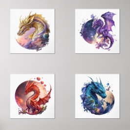 Dragons 2 Set drucken