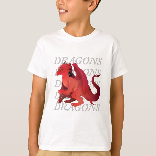 Dragons Art T-Shirt (Vorderseite)