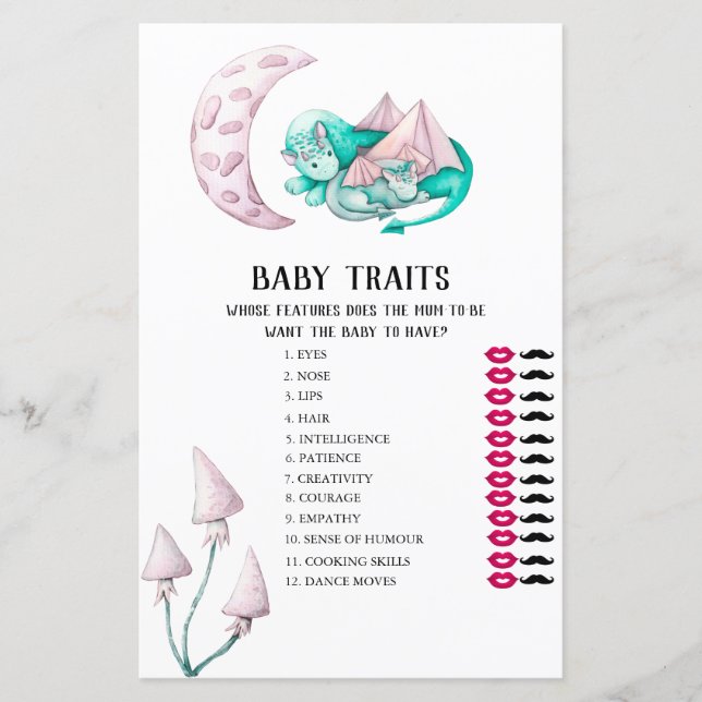 Dragons Baby Tracks Baby Showspiel (Vorderseite)
