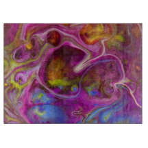 Dragon's blutgläsernes Schneidebrett