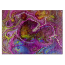 Dragon's blutgläsernes Schneidebrett