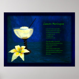 Dragons Cocktail Bar: Lemon Meringue Poster