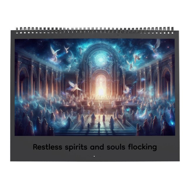 Dragons, & Desolate landscapes Kalender (Titelbild)