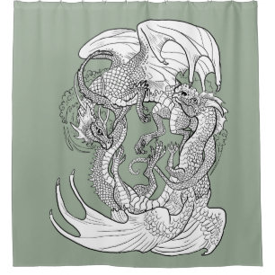 Dragons Duschvorhang