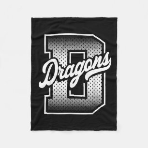 Dragons Football - Dragons Baseball - Dragons Fleecedecke