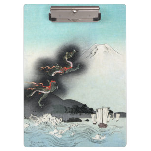 Dragon's Fury Sea Battle for Mount Fuji, Japan Klemmbrett