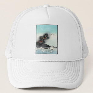 Dragon's Fury Sea Battle for Mount Fuji, Japan Truckerkappe
