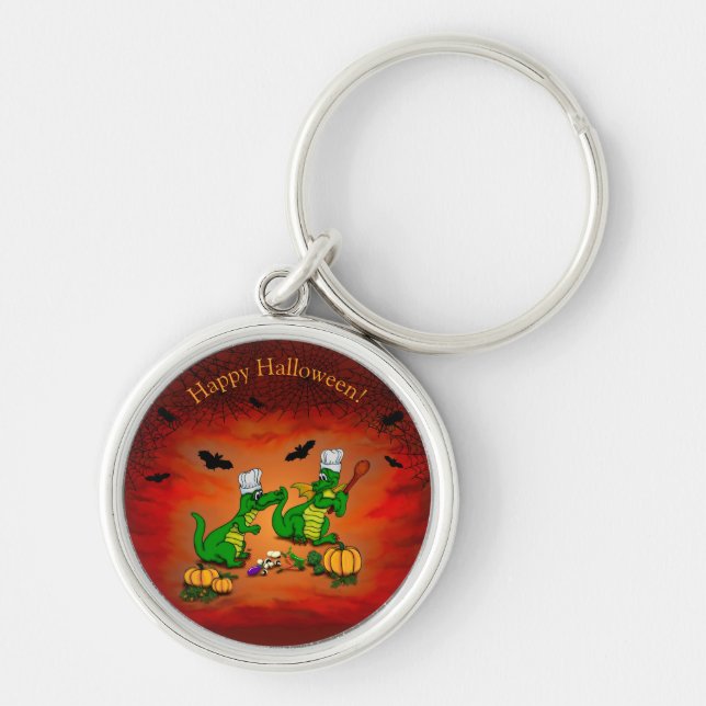 Dragons - Happy Halloween ! Today I will cook Schlüsselanhänger (Vorne)