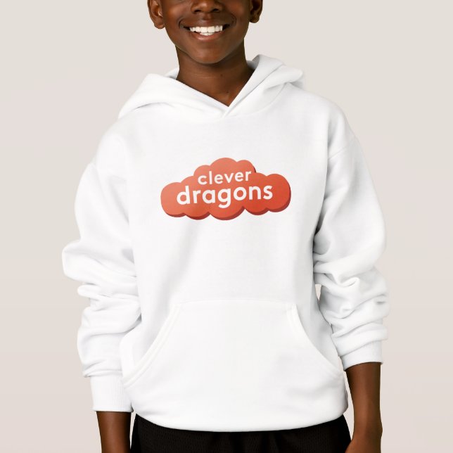 Dragons intelligents Sweatshirt avec personnalisat (Devant)