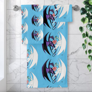 Dragons Love Heart Blue