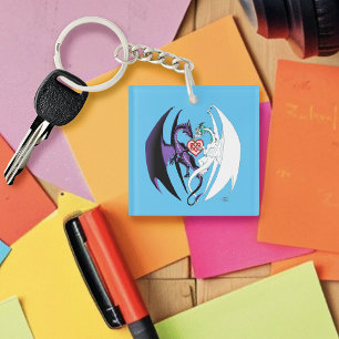 Dragons Love Heart Blue