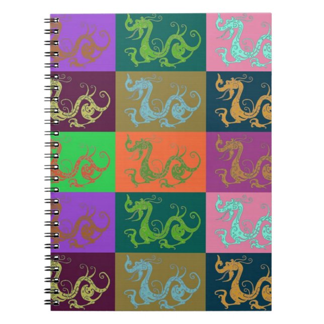 Dragons-Notebook Notizblock (Vorderseite)