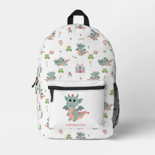 Dragons Ritter Burg Wilhelm Tell Bedruckter Rucksack