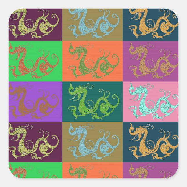Dragons Sticker (Vorderseite)