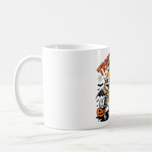 Dragons Trick oder Bier Skeletts Kunst Kaffeetasse