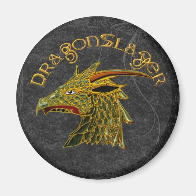 Dragonslayer Magnet (Vorne)