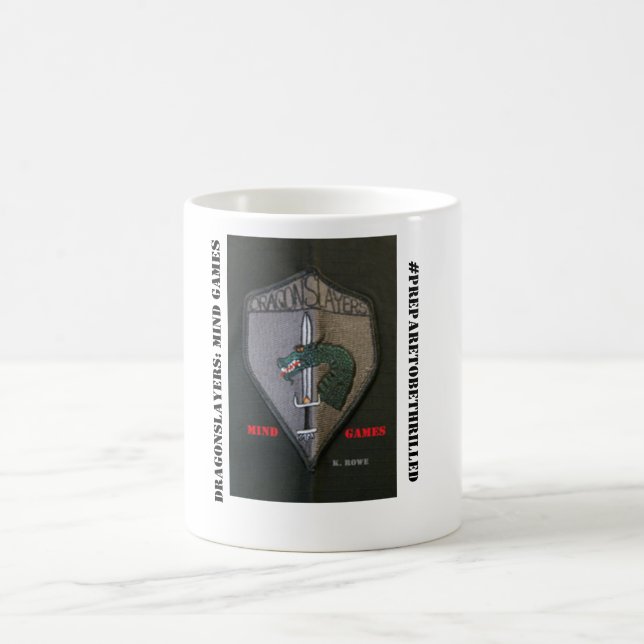 Dragonslayers: Sinnesspiel-Tasse Kaffeetasse (Mittel)