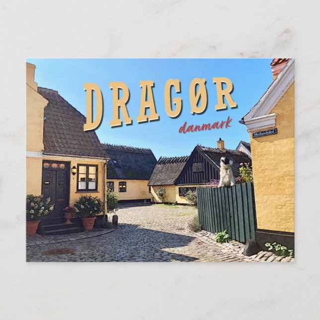 Dragør, Danemark Carte postale (Devant)