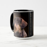 Draht-behaarte Dackel-Tasse