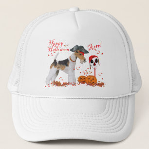 Draht-Fox-Terrier Halloween Truckerkappe