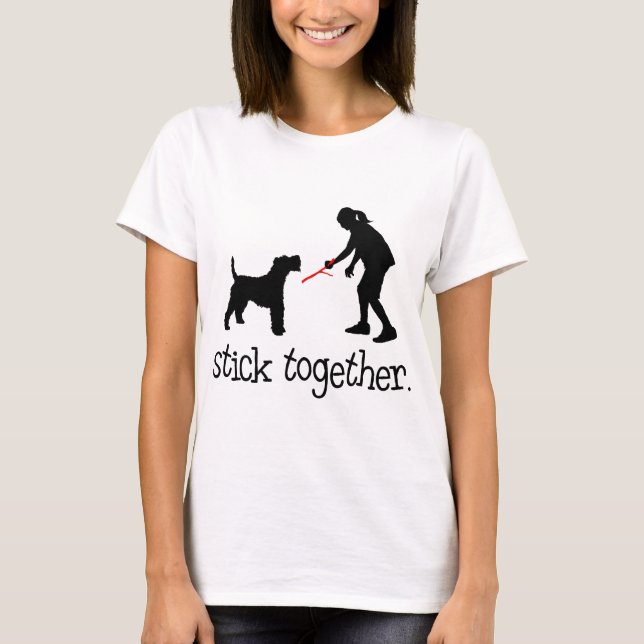 Draht-Foxterrier T-Shirt (Vorderseite)