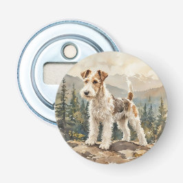 Draht-Fuchs-Terrier Flaschenöffner