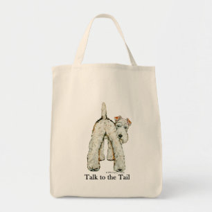 Drahtfox-Terrier-Schwanz Tragetasche