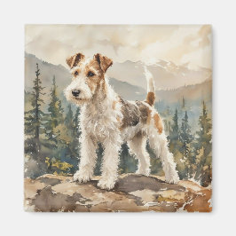 Drahtfoxterrier Magnet