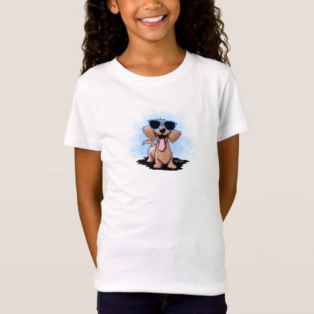 Drahthaar-Dackel-Hund T-Shirt (Vorderseite)