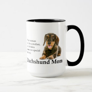 Drahthaar-Dackel-Mama-Tasse Tasse