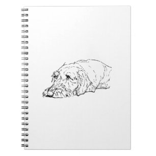 Drahthaar-Dackel-Notizbuch-Geschenk Notizblock