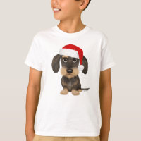 Drahthaar Dackel Santa Teckel Weihnachtshund