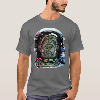 Drahthaar Pointing Griffon Dog Astro T-Shirt