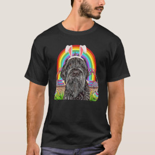 Drahthaar Pointing Griffon Dog Ostern Bunny Egg H T-Shirt