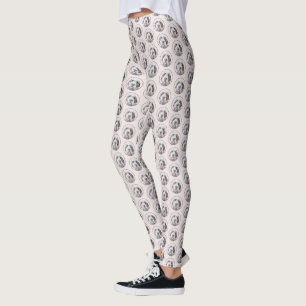 Drahthaar Pointing Griffon Painting - Dog Art Leggings