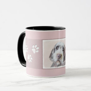 Drahthaar Pointing Griffon Painting - Dog Art Tasse